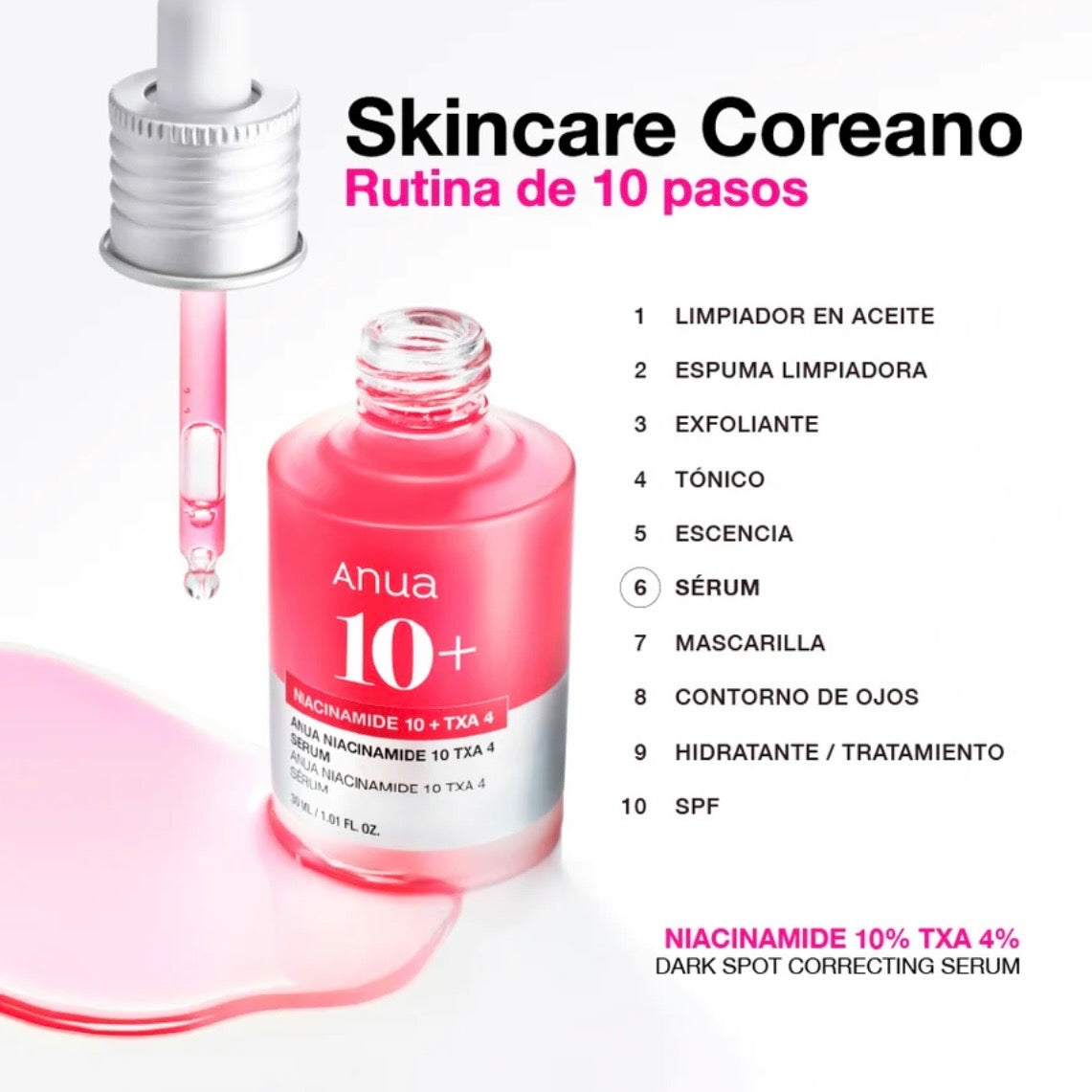 ANUA - Niacinamide 10% + TXA 4% Serum