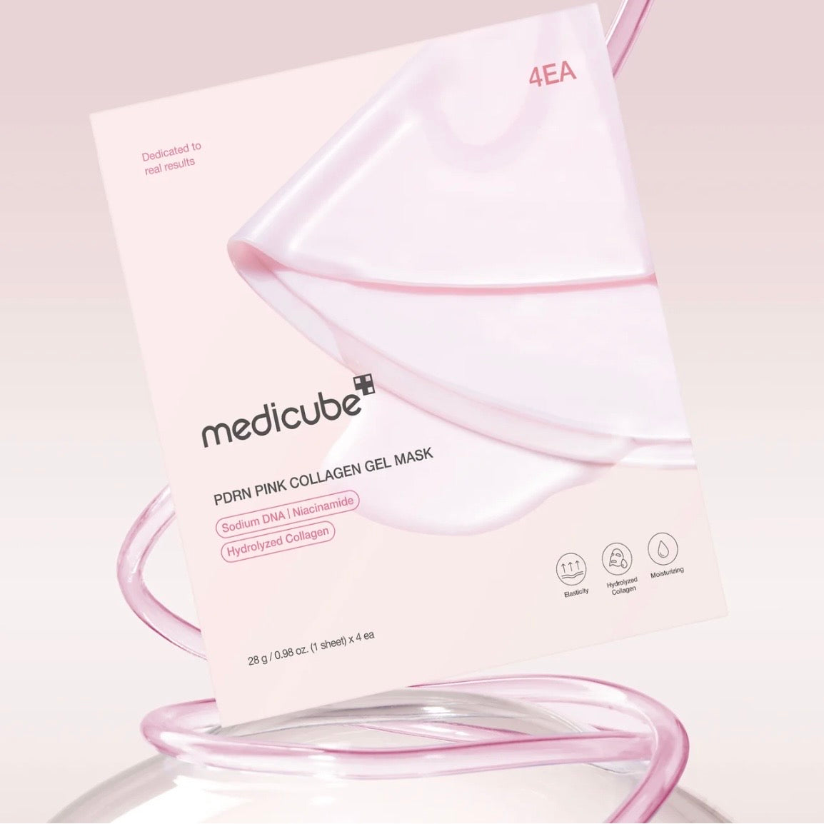 MEDICUBE - Mascarilla Facial PDRN Pink Collagen Gel