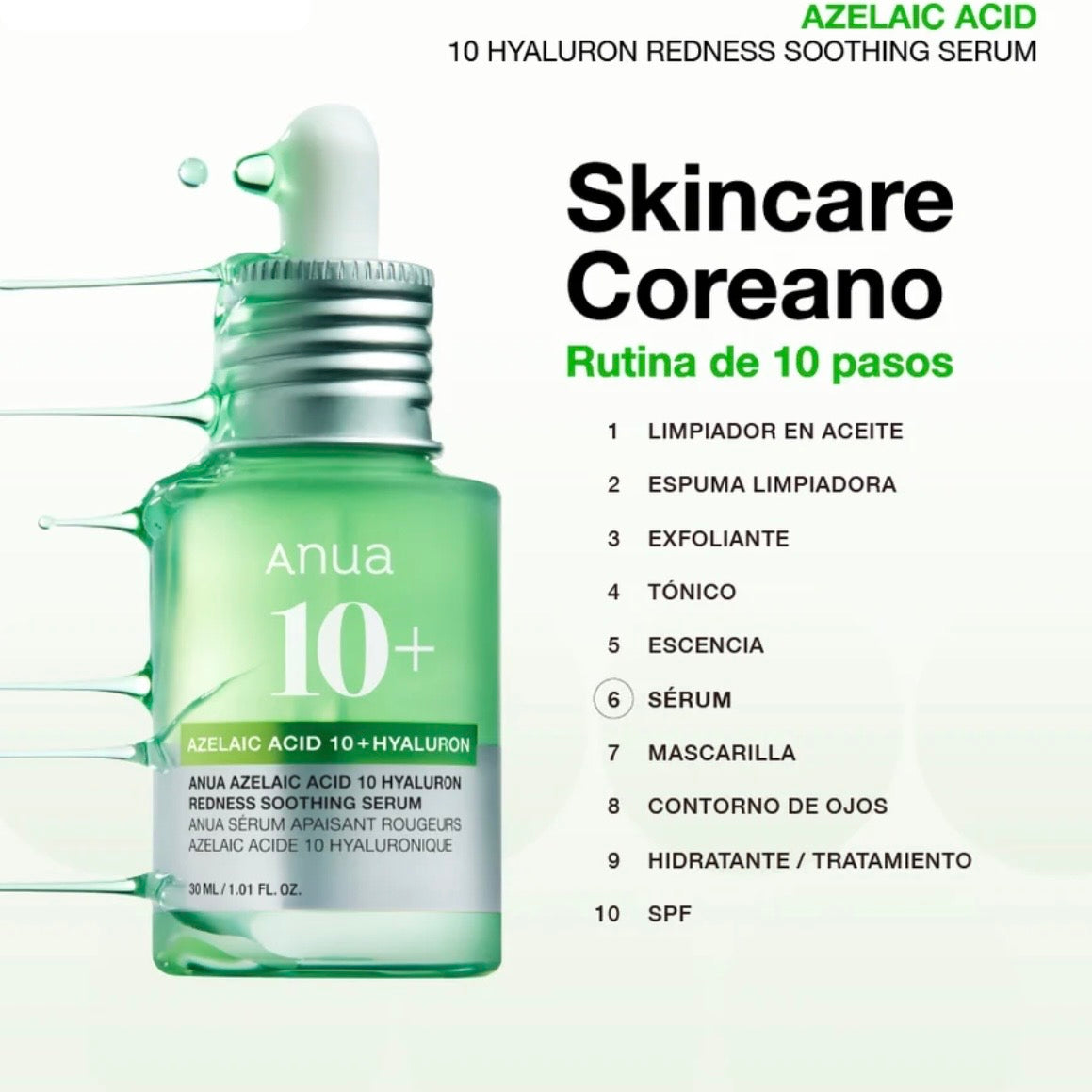 ANUA - Azelaic Acid 10 Hyaluron Redness Soothing
